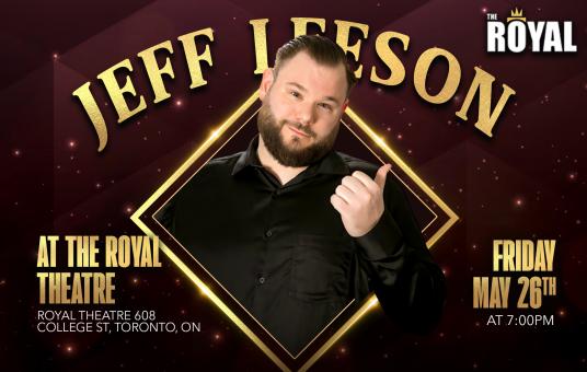 Jeff Leeson at The Royal Theatre